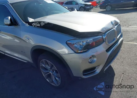 2017 BMW X3 Sdrive28I from USA, damaged, VIN 5UXWZ7C30H0X39796